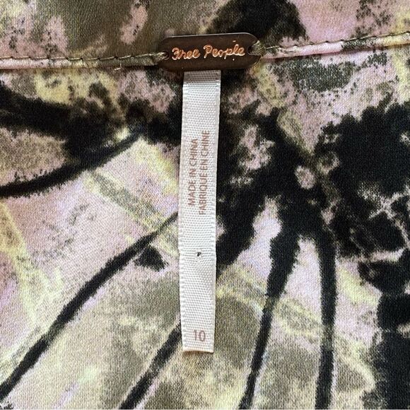 NWOT Free People Magic Smoke Combo Normani Bias Skirt Size 10 - Picture 8 of 14